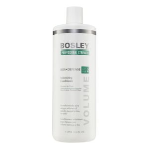 BOSLEY PRO, Кондиционер для объема нормальных, тонких неокрашенных волос Bos Defense, 1000 мл