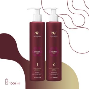 NANO BRAZIL, Набор для волос MONOI TIARE (шаг 1 + шаг 2), 2х1000 мл