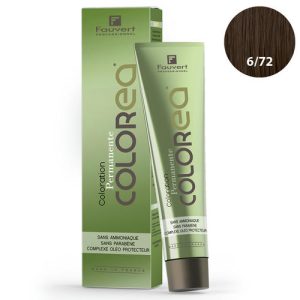 FAUVERT, Перманентный краситель с олеопротектором жожоба Colorea 6/72, 100 мл