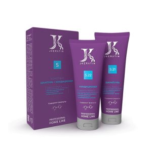 JKERATIN, Комплекс для ухода за осветлёнными волосами после кератинового выпрямления S. 21 + S. 22, 250 + 200 мл
