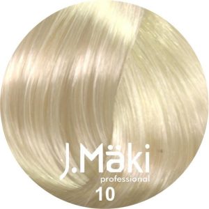 J.MAKI, Стойкий краситель для волос Hair Color 10/0, 60 мл