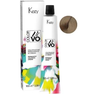 KEZY, Перманентная крем-краска для волос c коллагеном и Абиссинским маслом Colore Vivo 10.01, 100 мл
