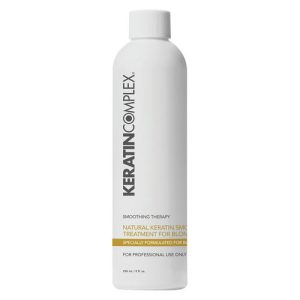 KERATIN COMPLEX, Уход кератиновый разглаживающий для блондинок, 236 мл