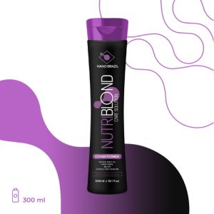 NANO BRAZIL, Тонирующий кондиционер для волос NUTRIBLOND SOLUTION, 300 мл