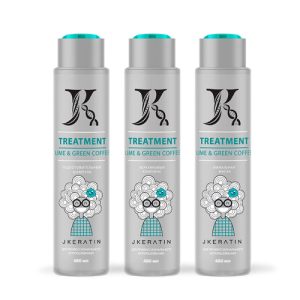 JKERATIN, Набор для молекулярного восстановления волос TREATMENT, 3 х 480 мл