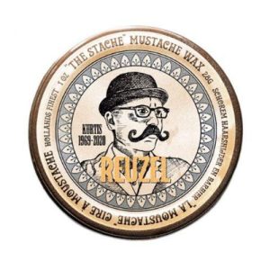 REUZEL, Воск для усов с фирменным дисплеем Reuzel «The Stache» Mustache Wax, 28 г