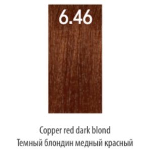 LUXOR, Стойкая крем-краска для волос LuxColor 6/46, 100 мл