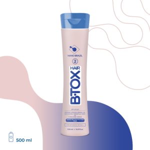 NANO BRAZIL, Маска-реконструктор для волос Шаг 2 HAIR BTOX White Reconstruction Mask, 500 мл