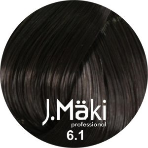 J.MAKI, Стойкий краситель для волос Hair Color 6/1, 60 мл