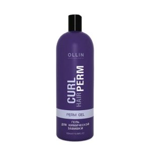 OLLIN, Гель для химической завивки Curl Hair, 500 мл. Инструкция + флакон-аппликатор