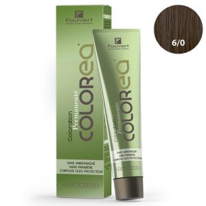 FAUVERT, Перманентный краситель с олеопротектором жожоба Colorea 6/0, 100 мл