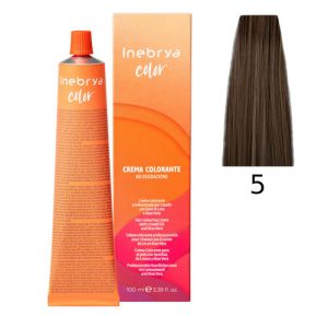 INEBRYA, Крем-краска для волос Color Professional 5, 100 мл