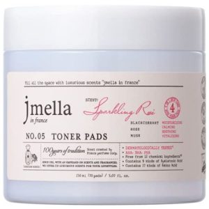 Jmella Увлажняющие пэды (70шт) Toner Pads Sparkling Rose 150мл