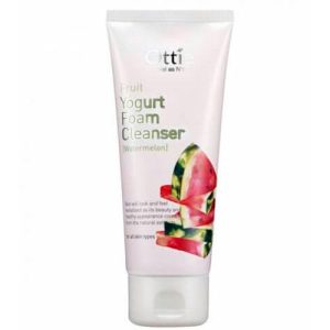 Ottie Арбузная пенка для обезвоженной кожи с расширенными порами Fruits Yogurt Foam Cleanser Watermelon 150 мл