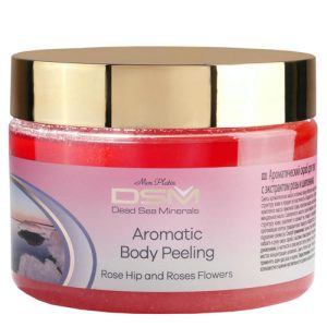 Mon Platin DSM Масляно-солевой пилинг «Роза и Шиповник» Aromatic Body Peeling Rose Hip & Roses Flowers 330 мл