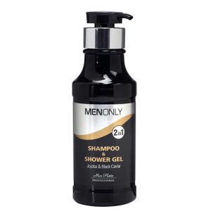 Mon Platin Professional Мужской шампунь и гель для душа 2-в-1 Black Caviar Men Shampoo 400 мл