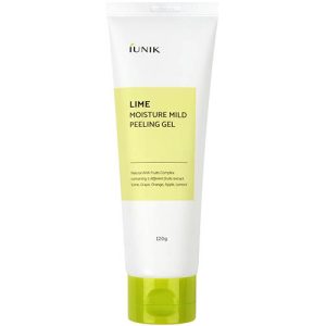 Iunik Мягкий увлажняющий пилинг-гель с AHA-кислотами Lime Moisture Mild Peeling Gel 120гр