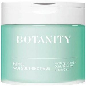 Botanity Успокаивающие пэды против жирного блеска Makiol Spot Soothing Pads 60 шт