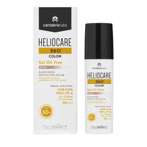 HELIOCARE 360* Color Gel Oil-Free - Тональный солнцезащитный гель с SPF50 (бежевый), 50мл