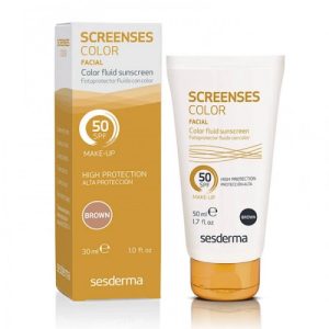 SCREEN SES - Солнцезащитное тональное средство СЗФ 50 БРАУН, 10г (MD)