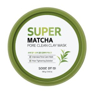 SOME BY MI, Очищающая глиняная маска для лица с экстрактом чая матча, 100 г