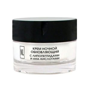 NEW LINE, Крем ночной обновляющий с липопептидами и АНА кислотами, 50 мл