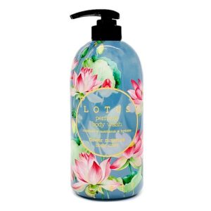 JIGOTT, Парфюмированный гель для душа с лотосом Lotus Perfume Body Wash, 750 мл