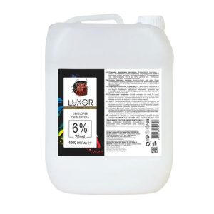 LUXOR, Окислитель для волос 6% Color, 4000 мл