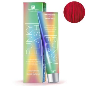 FAUVERT, Прямой краситель с Абиссинским маслом и Витаминами Punky Flash Rouge, 100 мл