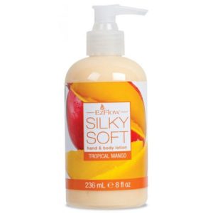 EZFLOW, Крем-лосьон для рук и тела с ароматом манго "Tropical Mango" Silky Soft, 236 мл