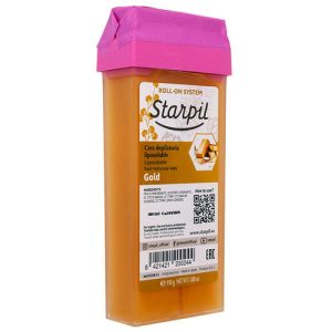 STARPIL, Воск в картридже Золотой (радужные пигменты), 110 гр
