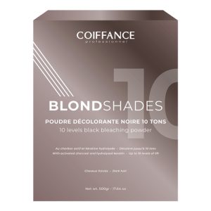 COIFFANCE, Осветляющая до 10 тонов чёрная пудра Blondshades, 500 гр