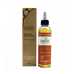 INVIT, Сыворотка против седины Sedinet hair serum, 120 мл