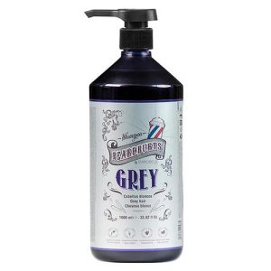 BEARDBURYS, Оттеночный шампунь для волос Grey Shampoo, 1000 мл