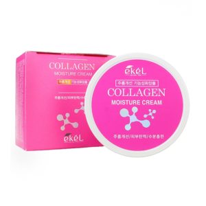 EKEL, Увлажняющий крем для лица с коллагеном Moisture Cream Collagen, 100 гр