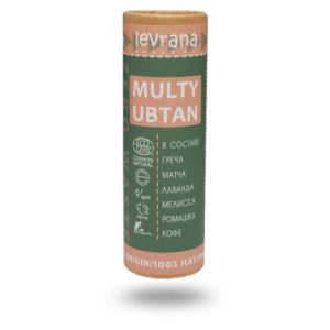 LEVRANA, Натуральный убтан ECOCERT COSMOS NATURAL, 100 гр