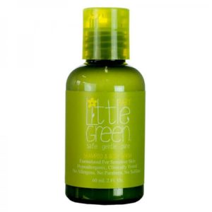 LITTLE GREEN, Шампунь и гель для тела Без слез Shampoo & Body Wash Baby, 60 мл