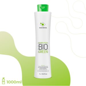 NANO BRAZIL, Состав для волос NANOPLASTICA BIO Green, 1000 мл