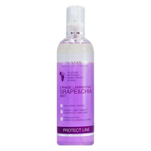 SPA MASTER, Трёхфазный ламинирующий спрей для защиты цвета Protect Grape & Chia Line, 330 мл