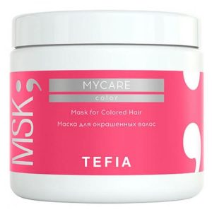 TEFIA, Маска для окрашенных волос Color Mycare, 500 мл