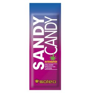 SOLEO, Крем ускоритель загара с коллагеном маслом ши и кофеином Sandy Candy Basic, 15 мл