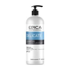 EPICA, Бессульфатный шампунь для волос Delicate, 1000 мл