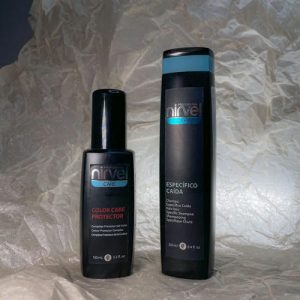 NIRVEL, Набор Nirvel Professional HAIR LOSS SHAMPOO ШАМПУНЬ ПРОТИВ ВЫПАДЕНИЯ ВОЛОС, 250 мл + Nirvel Professional COLOR CARE PROTECTOR - Флюид для защиты цвета окрашенных волос, 150 мл