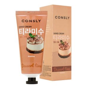CONSLY, Крем для рук с ароматом тирамису Dessert Time Tiramisu Hand Cream, 100 мл