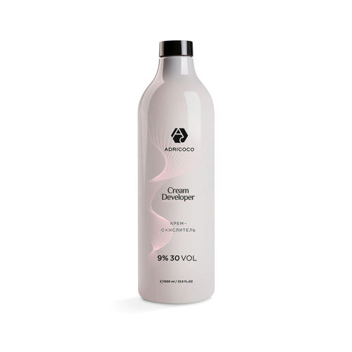 ADRICOCO, Крем-окислитель Cream Developer 9%, 1000 мл