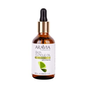 ARAVIA, Питательное масло для кутикулы с маслом авокадо и витамином E Rich Cuticle Oil Spa, 50 мл