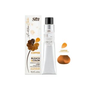 SHOT, Обесцвечивающий крем с пигментом Медный Copper Bleach & Color, 80 мл
