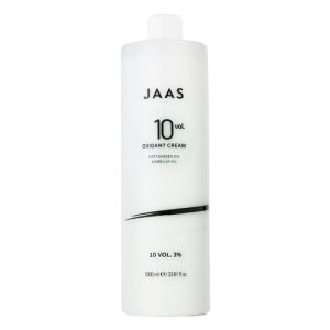 JAAS, Крем окисляющий с маслом семян хлопка и камелии 3% Oxidant Cream 10 Vol, 1000 мл