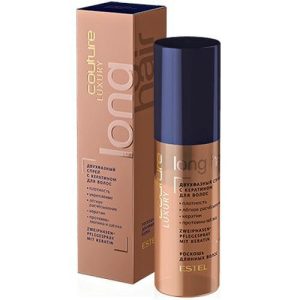 ESTEL, Двухфазный спрей с кератином для длинных волос Luxury Hair, 100 мл