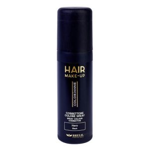 BRELIL, Спрей-макияж для седых волос Hair make-up Black, 75 мл
